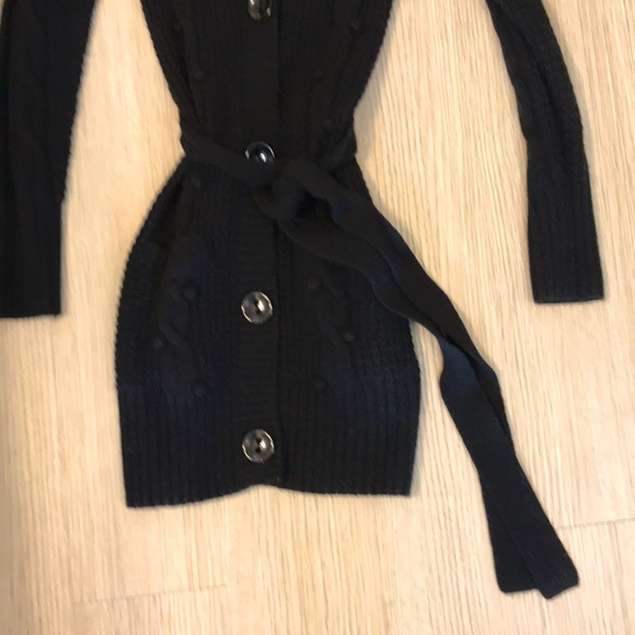 H&M Divided Belted Wool Cardigan - Picture 3 of 6